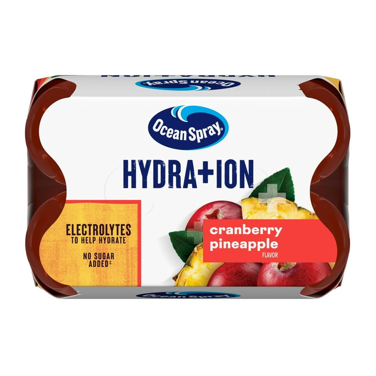 pack) Ocean Spray® Revitalize Cranberry Pineapple Juice Drinks