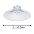 thumbnail image 2 of Storage Rack Replacement Suction Cups for Kitchen Organization and Sponge Rack Mounts – Durable Shelf Hooks and Rack Accessories for Clean, 2 of 3