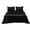 Black, variant on Home Savings Items!Kyusrd Soft Solid Matte Satin Hotel Luxury Silk Sheet Set Dull Deep Pocket Fitted Sheet Flat Sheet Pillowcase