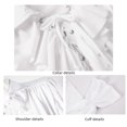 thumbnail image 4 of Camisa Medieval renacentista para hombre, camisa con cuello levantado, pantalones pirata, blusa suelta, disfraz informal, 4 of 5