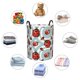 thumbnail image 4 of Fotbe Insects Cesto de Ropa con Asas, Cesto Impermeable de Gran Capacidad, Bolsa de Lavado para Dormitorio, Cesto de Ropa con Ruedas y Asas-Small, 4 of 6