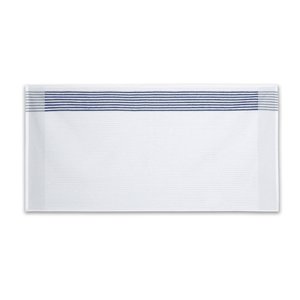 Athletic Works Golf Caddy Towel with Clip, White/Blue Stripe