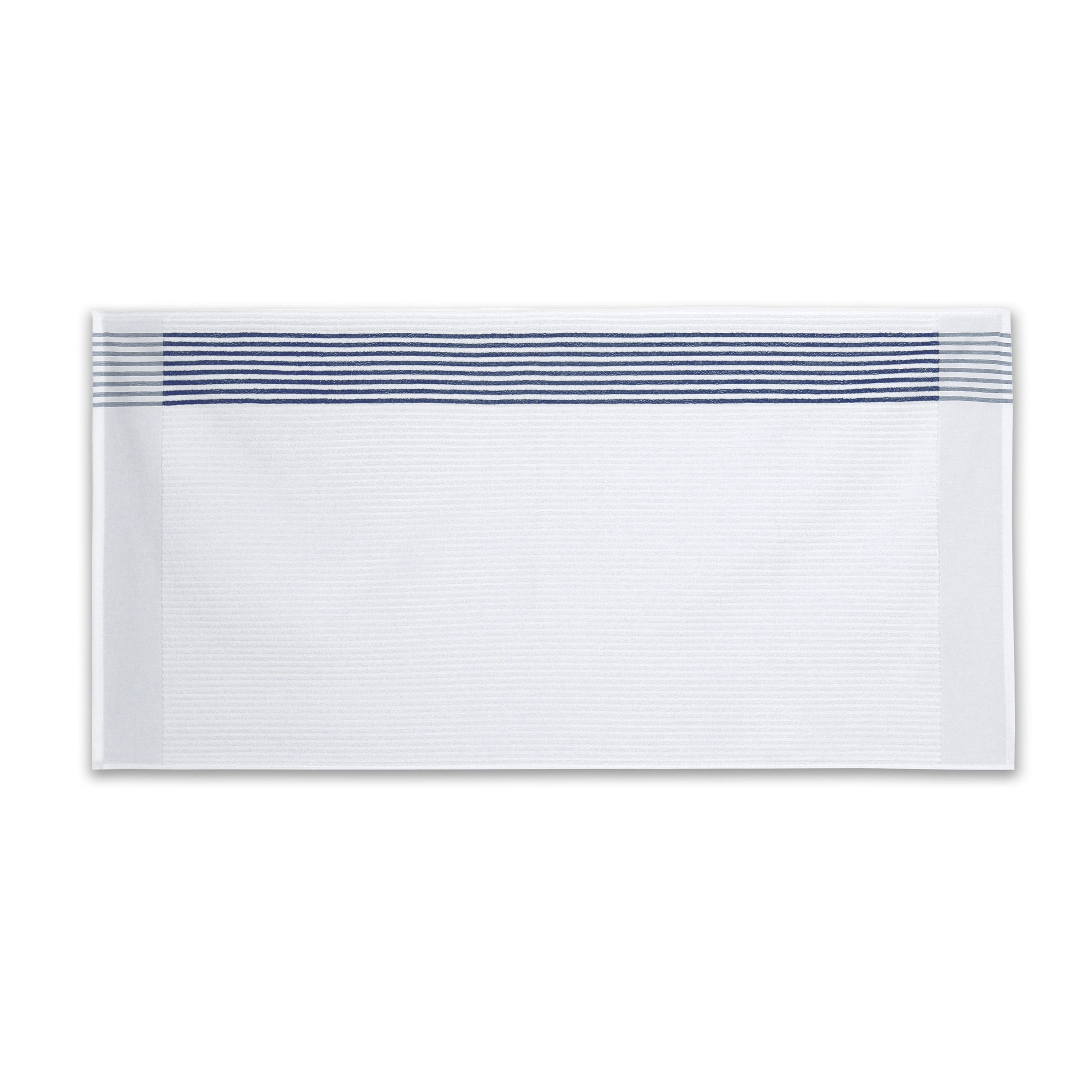 Athletic Works Golf Caddy Towel with Clip, White/Blue Stripe photo 1