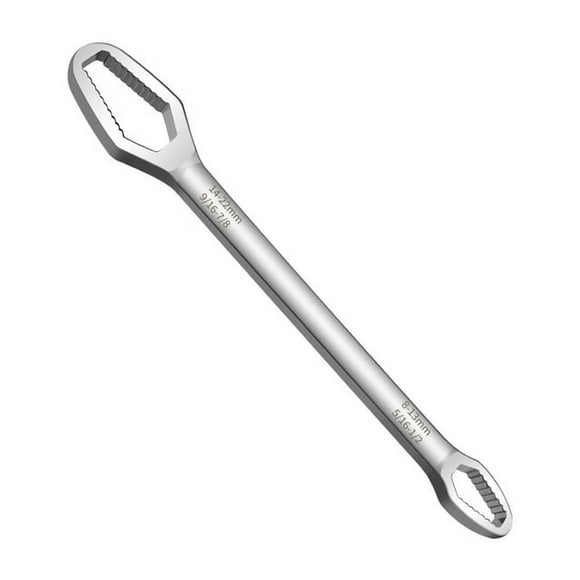 8-22mm Universal Torx Wrench Self-tightening Adjustable Glasses Wrench Board Double-head Torx Spanner Hand Tools for Factory White