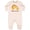Natural Heather, variant on I Love My Mommom Baby Fleece Romper