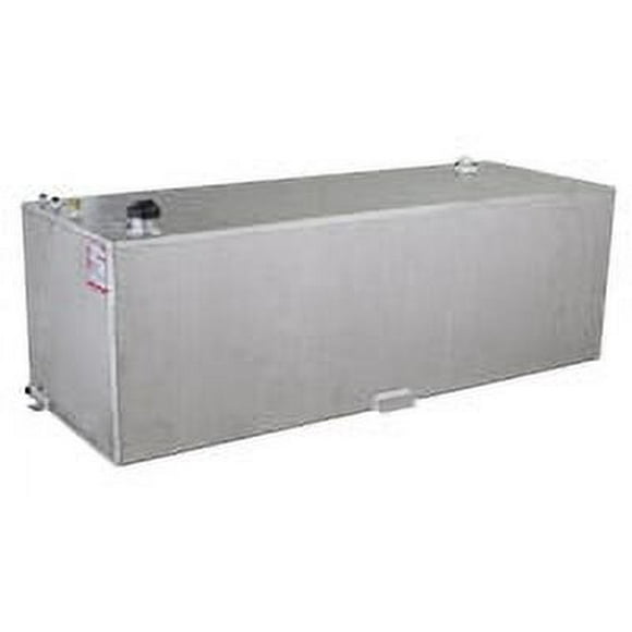 RDS Tanks Liquid Transfer Tank 71790 DOT Approved; Gasoline or Diesel; 91 Gallon Capacity; Rectangle; Smooth Mill; Aluminum; Used For Transferring Fuel To Automobiles/Boats/4-Wheelers/Generators