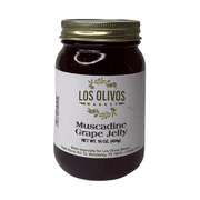 Gourmet Gardens Los Olivos Market Fresh Muscadine Grape Jelly Glass Jar, 16oz