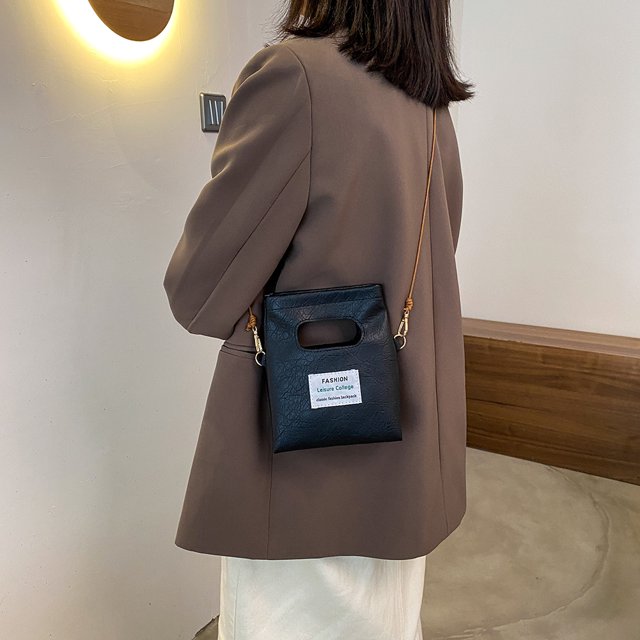 Bolso de moda de verano para mujer cartera informal de cuero Likrtyny PU con retales bandolera Retro Mini monedero 2021