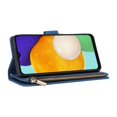 thumbnail image 2 of Dteck for Samsung Galaxy A13 5G Case Wallet with Zipper Pocket, Galaxy A13 5G Leather Case, PU Leather Card Holder Folio Flip Cover with Wrist Strap for Samsung Galaxy A13 5G,Blue, 2 of 4
