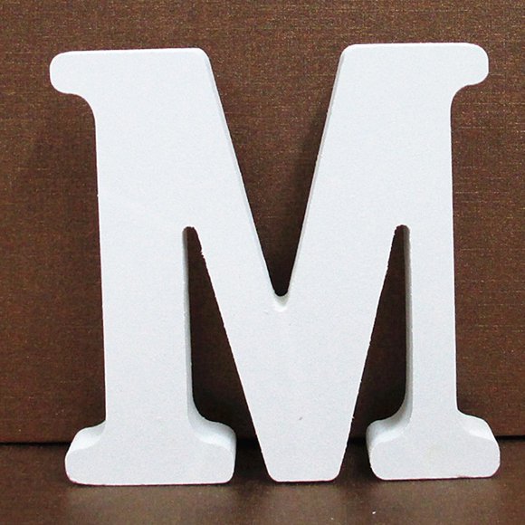 matoen Wood Wooden Letters Log Alphabet Wedding Birthday Party Home Decorations, Home Decor, Gift, on Clearance