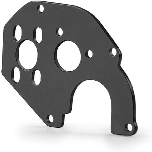 Bewildely RCGOFFLOW-asiento de montaje de batería de alta resistencia, aleación de aluminio, asiento de montaje de batería Rc de alta Kits de construcción modelo Negro