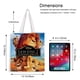 thumbnail image 5 of El Rey León: Simba Bolso de tela con estampado de lienzo para mujer, bolsa de compras reutilizable y estética, con cremallera interior, regalo para mujer,40*40cm., 5 of 6