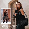 thumbnail image 2 of Bandolera acolchada EPEDAL24 Puffy Black para mujer, 2 of 8