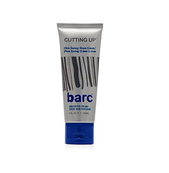 Barc Cutting Up, Unscented Shave Cream, 2 Oz + Schick Slim Twin ST for