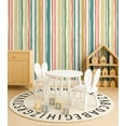 thumbnail image 3 of S4Sassy Stripes Wallpaper - Multi Wall Covering, 25" x 360" Self-Adhesive Textured Vinyl Walls Paper, Wallwrap, Easy DIY Wall Covering For Kids Bedroom, Kids room wall decor, Playroom wallpaper, 3 of 9