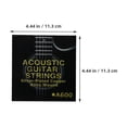 thumbnail image 2 of PAMINGONO 1Set Metal Electric Guitar Strings Replacement Assorted Color Guitar Accessory Set, 2 of 8