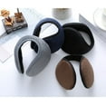 thumbnail image 3 of Ear Muffs Winter Ear Warmers Earwarmer Mens Womens Behind the Head Band Durable, 3 of 13