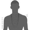 thumbnail image 5 of Collar con colgante de cruz de acero inoxidable para hombre, 5 of 5
