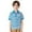Tops 116#Blue, variant on ZXLBBD Toddler Boys Girls Polo Shirts Short Sleeve Striped Printed Gentleman Summer Tops Kids Formal School Clothes Holiday Clothing