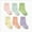 Z25-Gray, variant on Caqnni Boys Girls Socks Kids Pink Crew Athletic Socks with Hearts Striped 5 Pairs for Children 4-12 Years All Seasons GIFT FOR BOYS/GIRLS SOFT & COZY Indoor&Outdoor Wear,9-12 Years