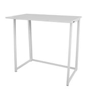 Ktaxon Folding Writing Computer Desk Home Office Study PC Writing Table,White