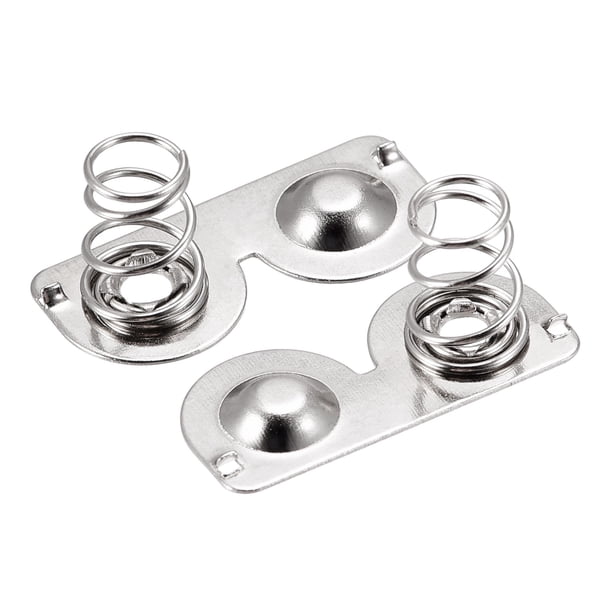 Placa de resorte de batería AAA, contacto de resorte de batería niquelado 20mmx9mm 20 Pcs