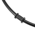 thumbnail image 6 of 80cm 31.50" 10mm Motorcycle ATV Braided Brake Clutch Gas Oil Hoses Line Pipe Clutch Throttle Gas Line Fuel Pipe Black, 6 of 6