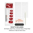 thumbnail image 3 of Sally Hansen Perfect Press-on Nails, Short Queen, Non-Damaging, Easy Application, 3 of 14