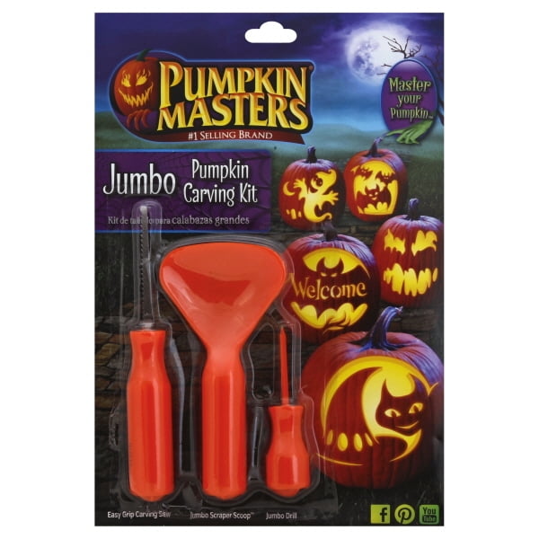 Pumpkin Masters Jumbo Pumpkin Carving Kit - Walmart.com - Walmart.com