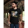 thumbnail image 2 of The Office Mens Graphic Tee Black - The Office Dwight Comic 100% Cotton Classic Fit, 2 of 4