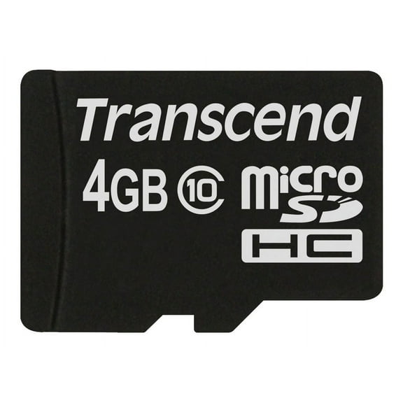 Transcend TS4GUSDC10 4gb Micro Sdhc Class 10 No Box Flsh And Adapter