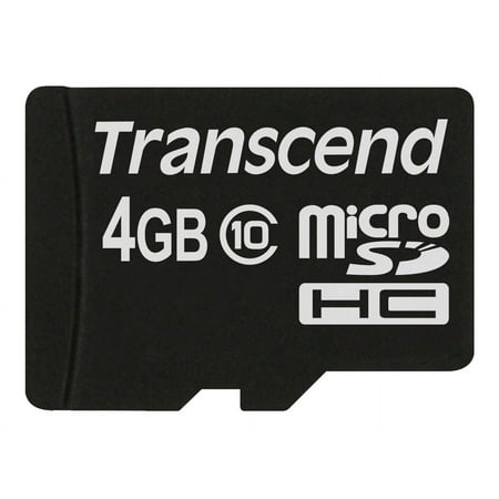 Transcend TS4GUSDC10 4gb Micro Sdhc Class 10 No Box Flsh And Adapter