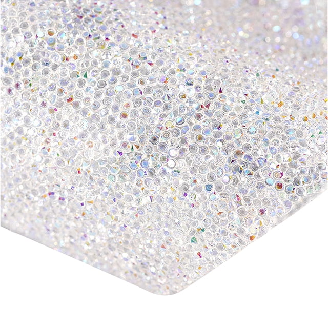 Fondo Brillante para Fotos de Uñas con Diseño de Estrás, Ideal para Decoración de Mesas y Sesiones de Manicura, Fácil de Limpiar y Transportar, Disponible en Varios Colores.