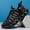 Black, variant on 2026 Spring New Men'S Shoes, Breathable Mesh Road Running Shoes, Lightweight Soft Sole, Wear-Resistant Outdoor Travel Hiking Shoes, Trendy Versatile Casual Shoes for Men, Suitable for Outdoor Activit