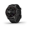 thumbnail image 1 of Reloj GPS Garmin Fenix 7s Zafiro Solar Titanio DLC 42mm Negro 42mm, 1 of 3