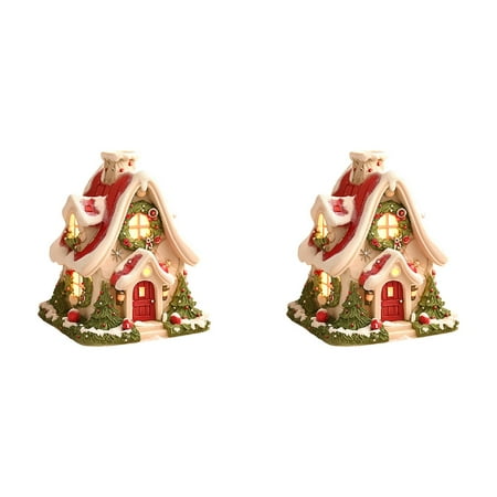 

Christmas Ornament Daughter Ornament Christmas Christmas Decorations Bundle Snowflake Ornament Pizza Ornament Christmas Outdoor Decorations Lighted Desktop Bookshelf Solar *2PCS