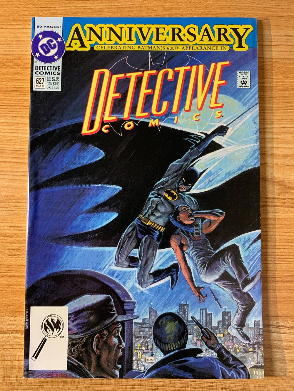 Cover of Detective Comics #627