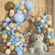 thumbnail image 1 of Decoraciones de Baby Shower de Oso para Niño 145 Pzas, TOPLLON Kit de Guirnalda Globo Azul TOPLLON TOPLLON, 1 of 2