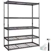 KFFKFF Storage Shelving Unit Garage Storage Rack 5-Tier Adjustable 2000 lbs Load