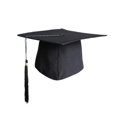 thumbnail image 2 of Graduation Caps with Tassels Graduation Ceremony Party Supplies Graduation Hat Photo Props for Students (Black Tassels), 2 of 3