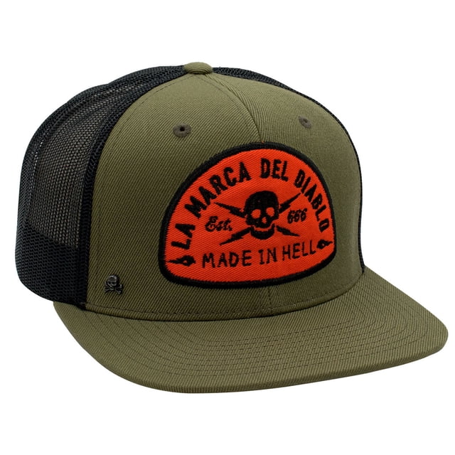 Gorra Plana Verde Unitalla Apocalipsis Green