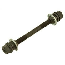FRONT H/AXLE 3/8 140 26T BLK.bicycle axle, bike axle, lowrider, beach cruiser, chopper, mountain