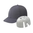 thumbnail image 3 of Gorra de béisbol con protección cómoda para la cabeza, ideal para talleres, fábricas y lugares de trabajo. Gris, 3 of 8