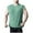 Green, variant on Turilly Men's Leisure Sport Lightweight Fitness Knit Sleeveless Shirt Threaded Strip High Stretch Crew-Neck Tank Top