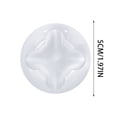 thumbnail image 3 of Awdenio Butoirs de Porte Protecteur de Mur - Poignées de Poignées de Porte en Caoutchouc Transparent Bouclier de Protection de Trou en Silicone Rond pour Meubles, 3 of 9