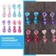 thumbnail image 5 of FELTECHELECTR pares de hermosos aretes de clip, encantadores aretes, adorables decoraciones para las orejas., 5 of 7