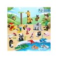 thumbnail image 2 of 20 Pack Party Favors for Kids - 664 PCS Animals Building Blocks Sets for Goodie Bags Stocking Stuffers Classroom Prizes Building Set, Christmas Birthd, 2 of 5
