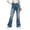 CA-Blue, variant on Womens Jeans Women'S Luscious Curvy Bootcut Mid-Rise Insta Stretch Juniors Jeans (Standard and Plus)(Khaki,L)
