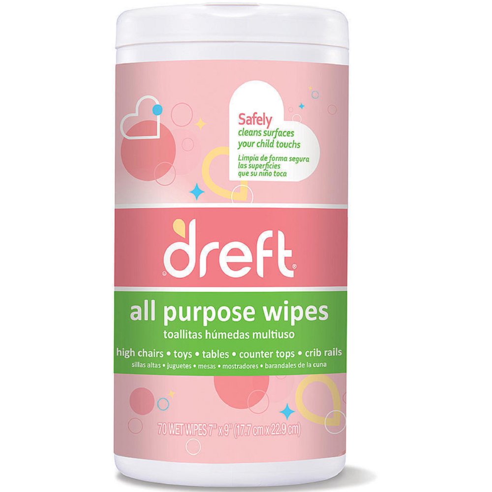 Dreft All Purpose Wipes 70 ea