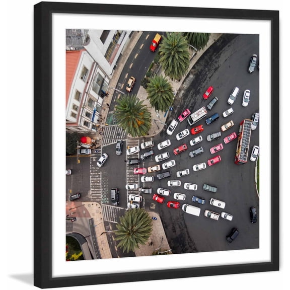 Marmont Hill "All One Way" by Karolis Janulis Framed Painting Print